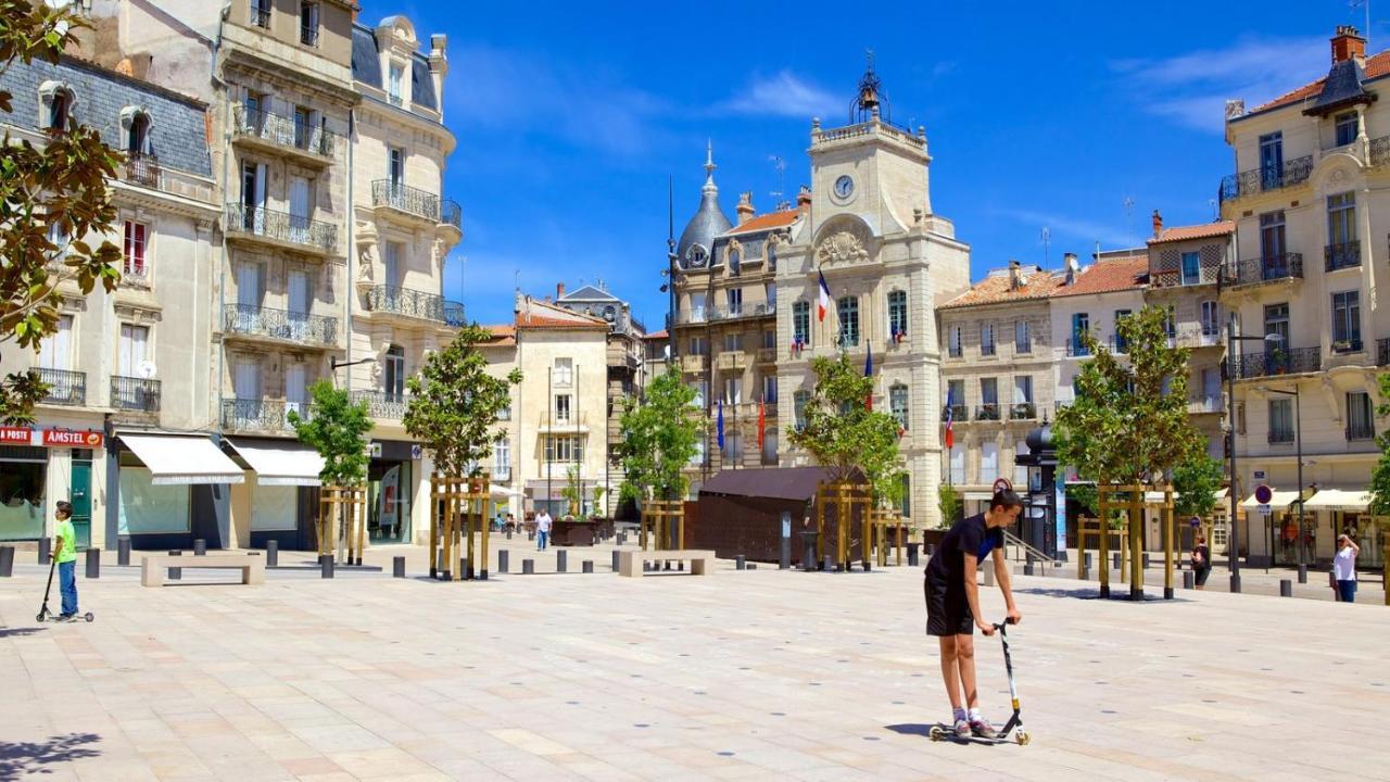 "Belle Etape"-Meuble De Tourisme 3 Etoiles -Residence "Les Logis De Beziers"-Garage Optionnel-Coeur De Ville-Plages A 16Km ! Εξωτερικό φωτογραφία